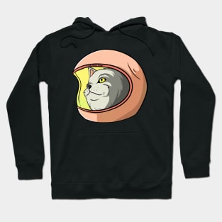 Badass Astronaut Space Cat Hoodie